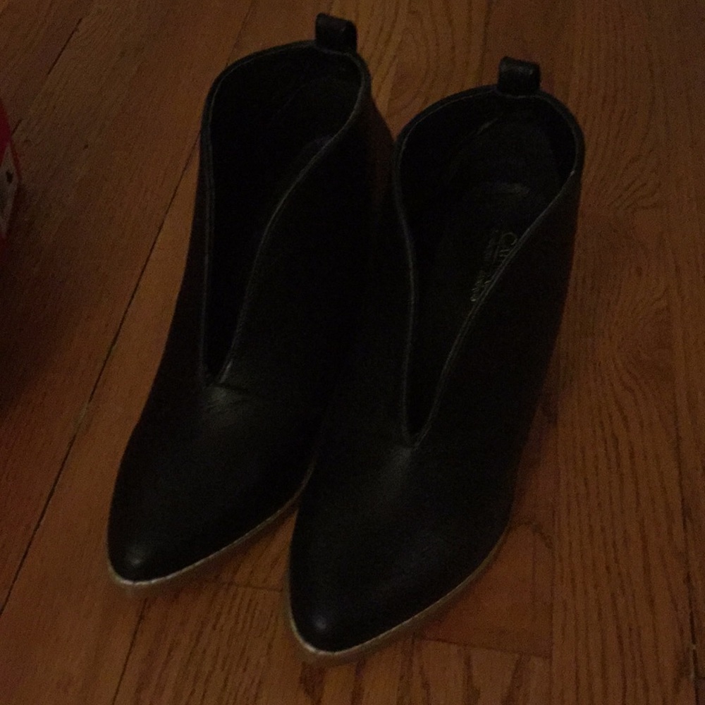Black booties